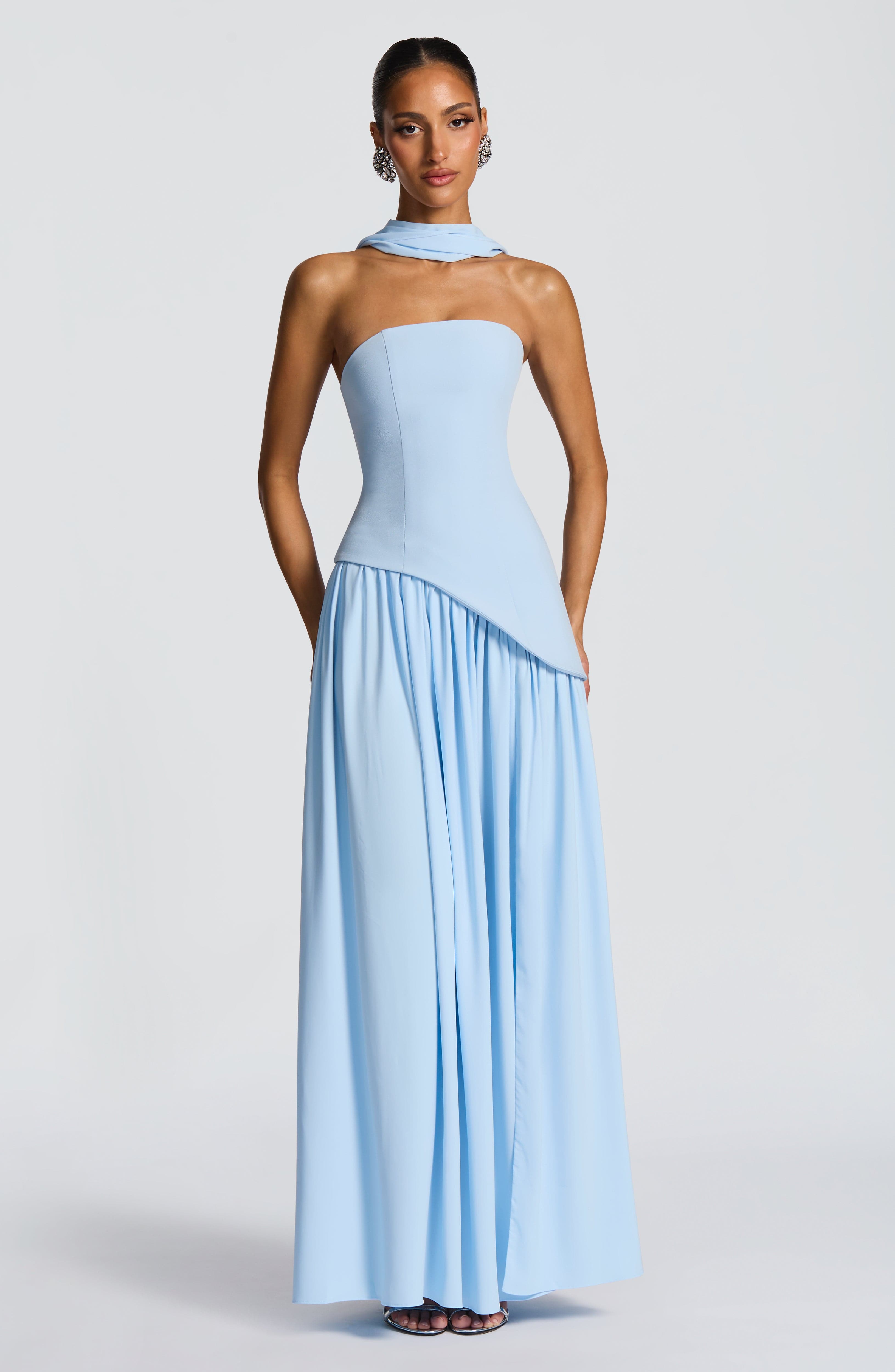 Vestido Melisa™ | Maxi Strapless Cuerpo Estructurado - Best Seller