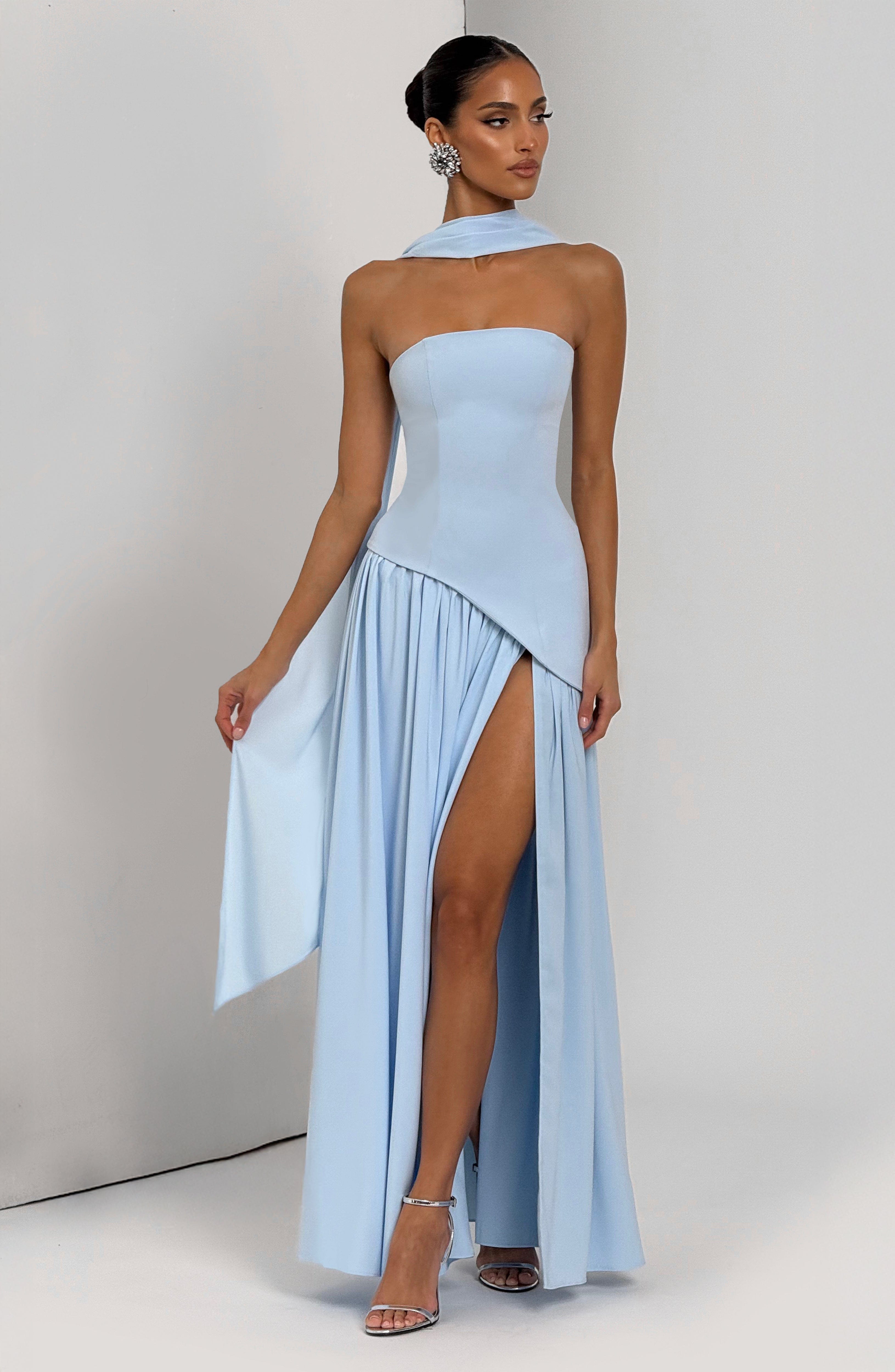 Vestido Melisa™ | Maxi Strapless Cuerpo Estructurado - Best Seller