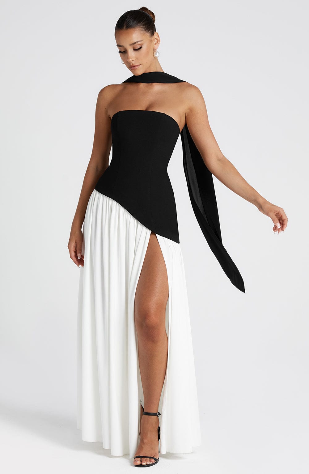 Vestido Melisa™ | Maxi Strapless Cuerpo Estructurado - Best Seller