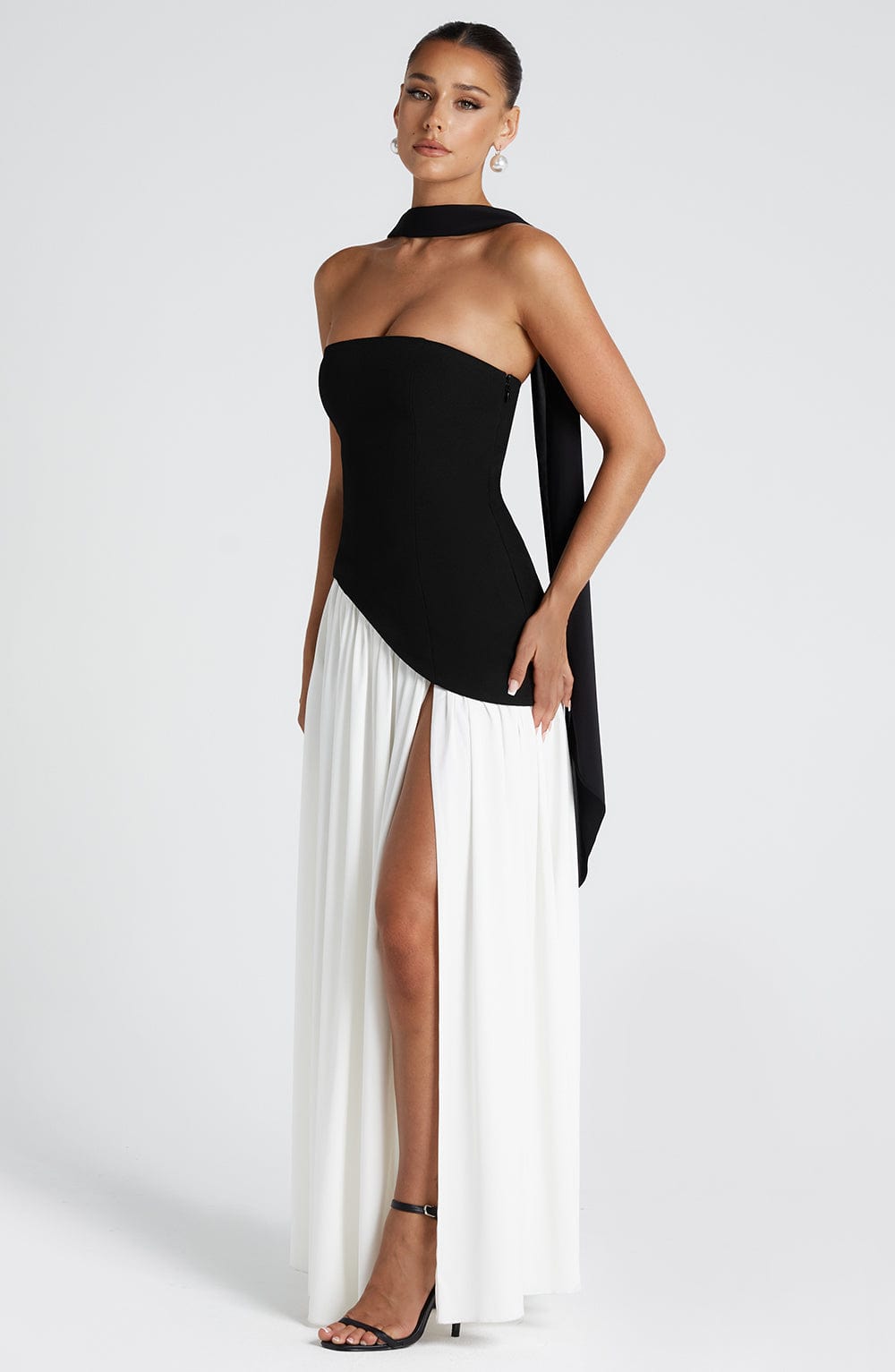 Vestido Melisa™ | Maxi Strapless Cuerpo Estructurado - Best Seller