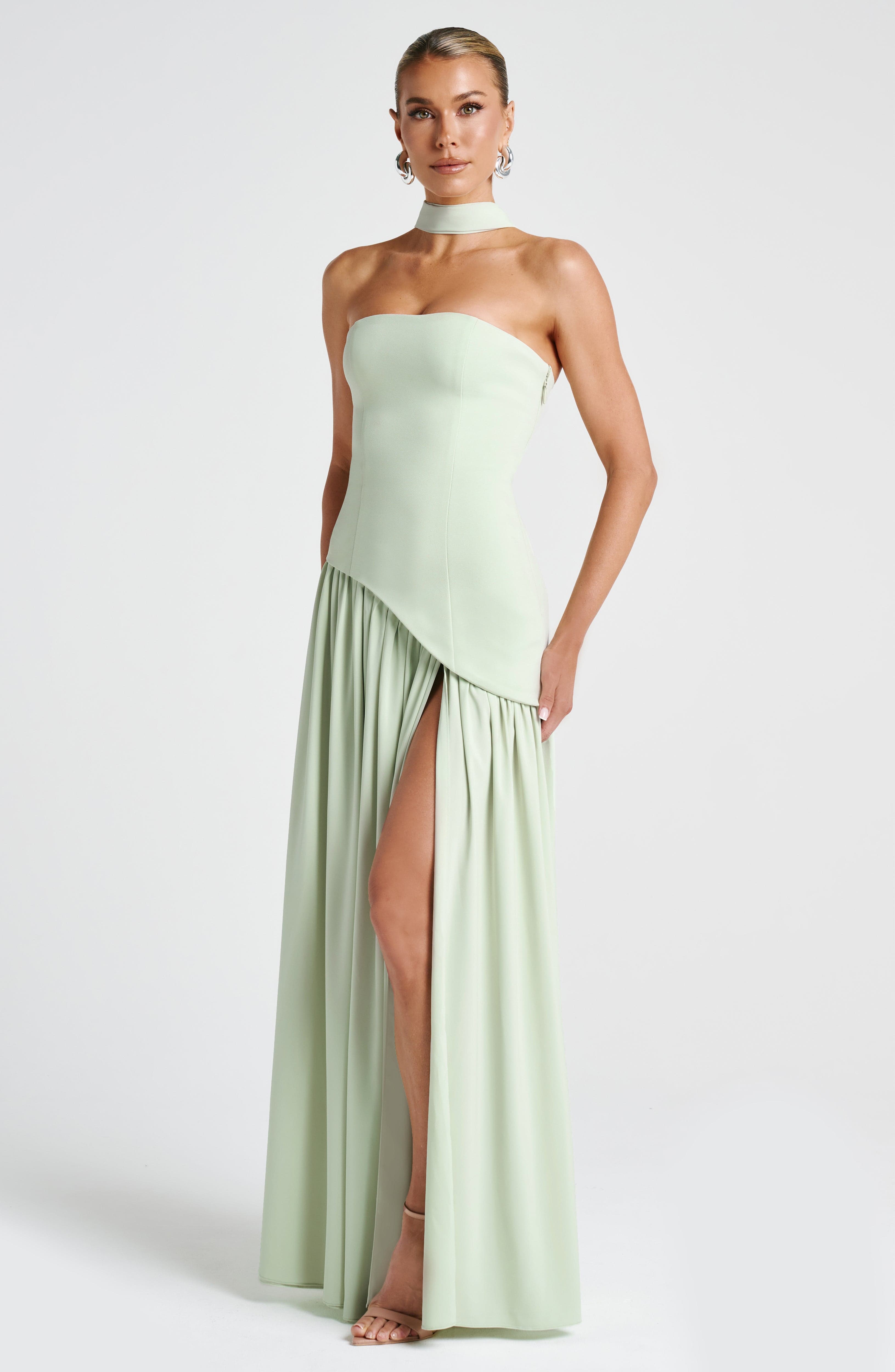 Vestido Melisa™ | Maxi Strapless Cuerpo Estructurado - Best Seller