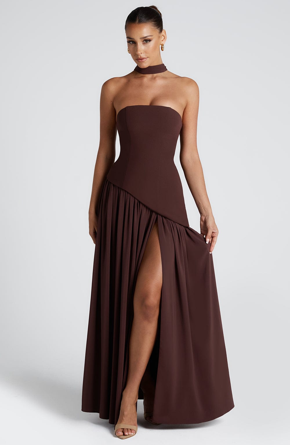 Vestido Melisa™ | Maxi Strapless Cuerpo Estructurado - Best Seller