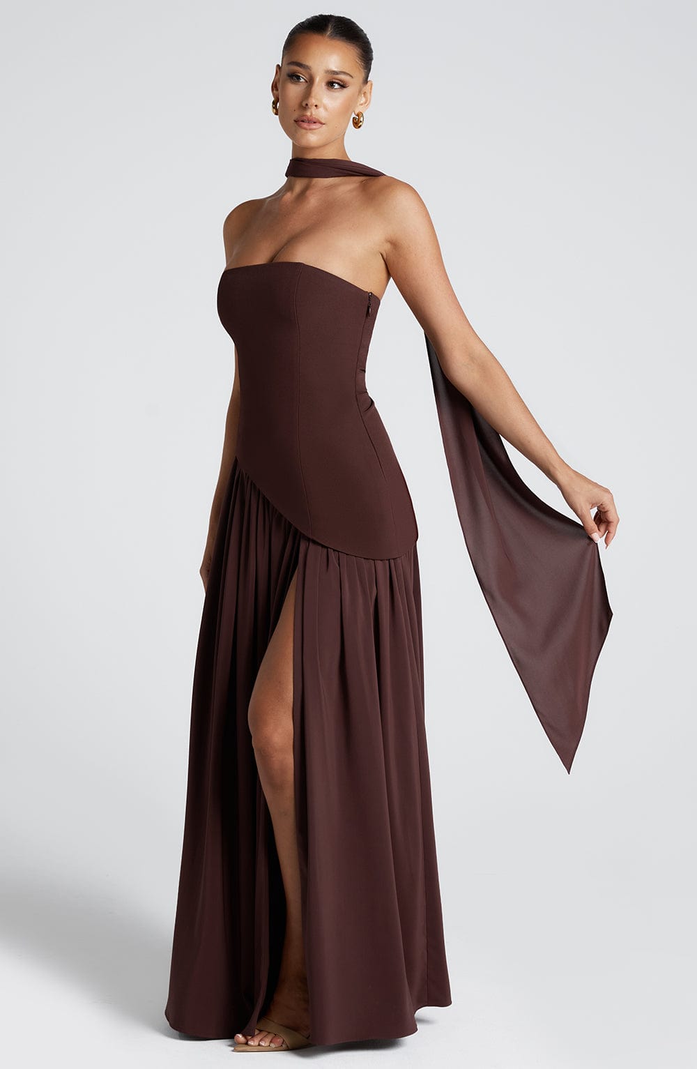 Vestido Melisa™ | Maxi Strapless Cuerpo Estructurado - Best Seller