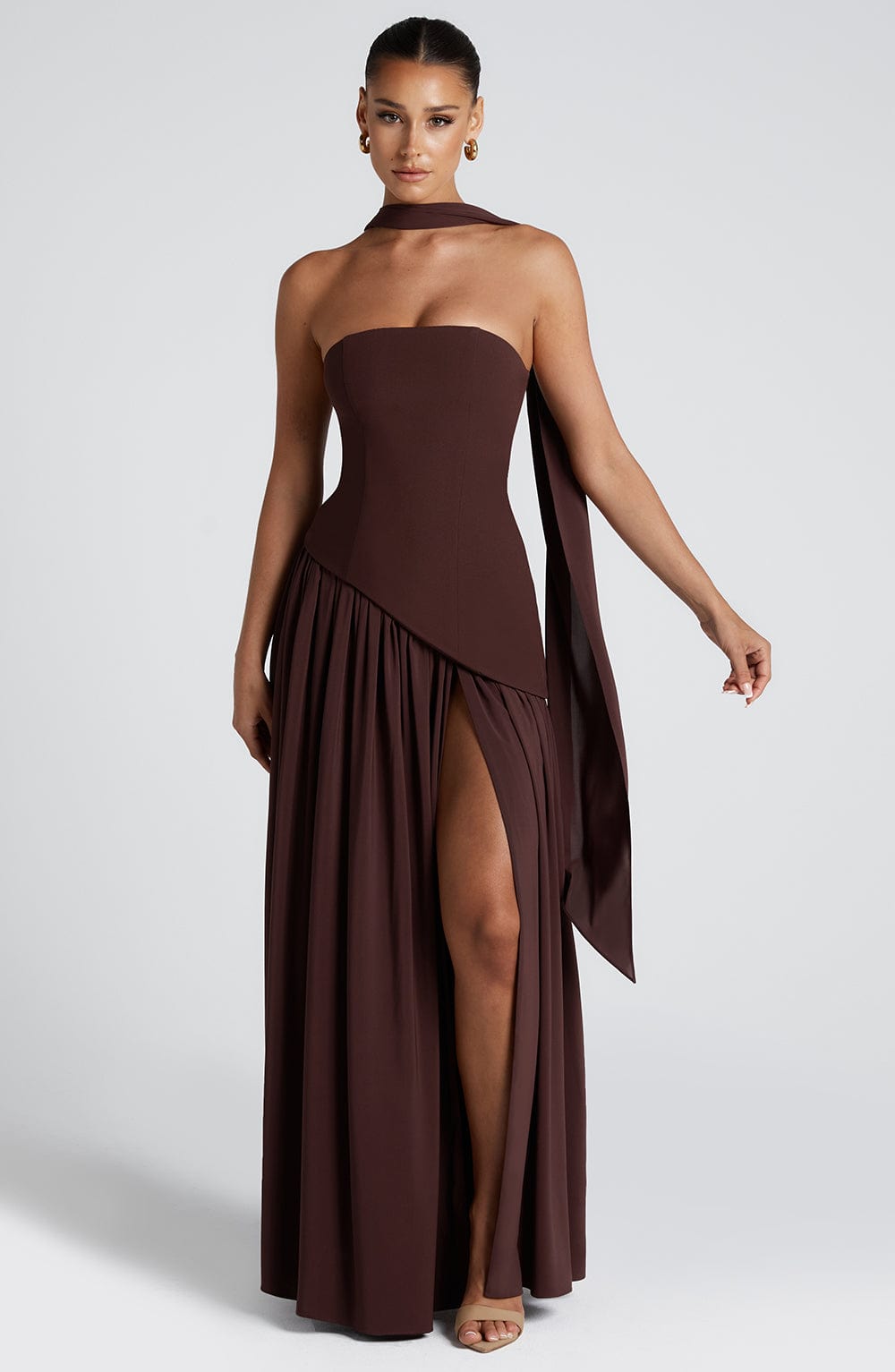 Vestido Melisa™ | Maxi Strapless Cuerpo Estructurado - Best Seller