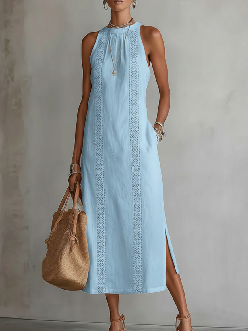 Jimena | Vestido midi bordado