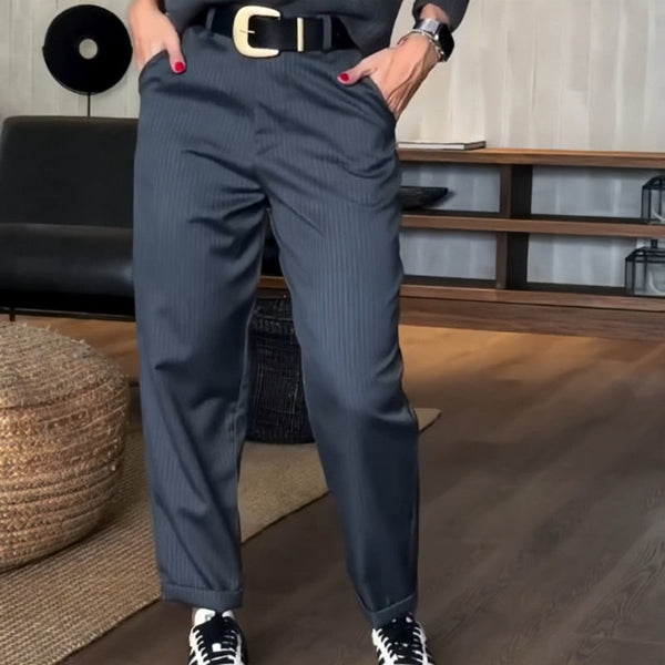 Beatrice | Pantalones Elegantes Moldeadores a Rayas