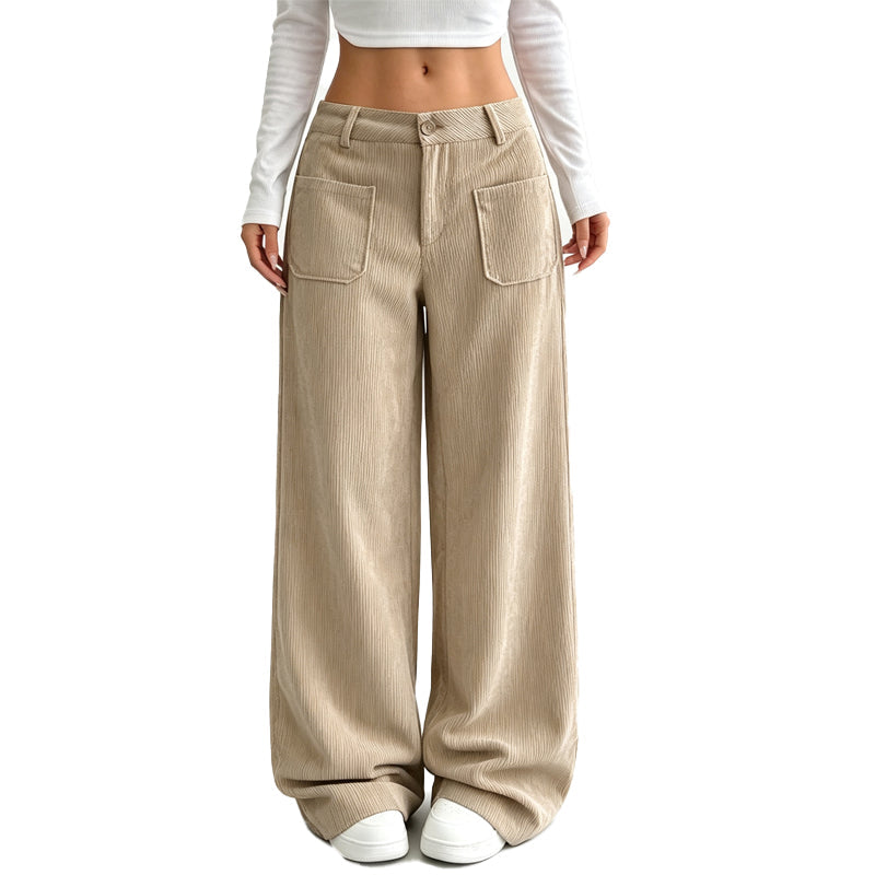 Manuela | Pantalones Anchos Casuales para Mujer