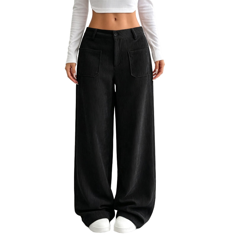 Manuela | Pantalones Anchos Casuales para Mujer