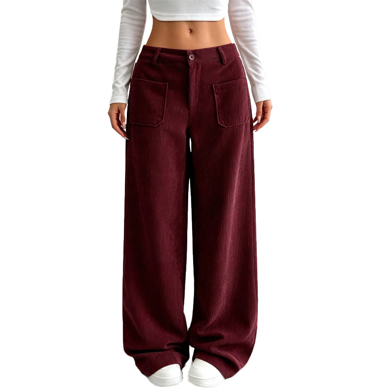 Manuela | Pantalones Anchos Casuales para Mujer