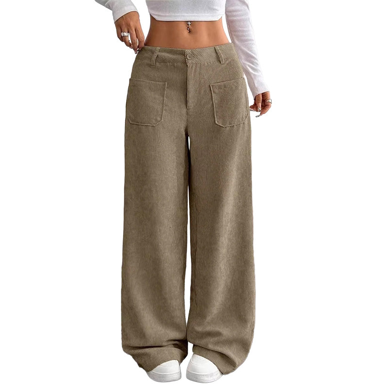 Manuela | Pantalones Anchos Casuales para Mujer