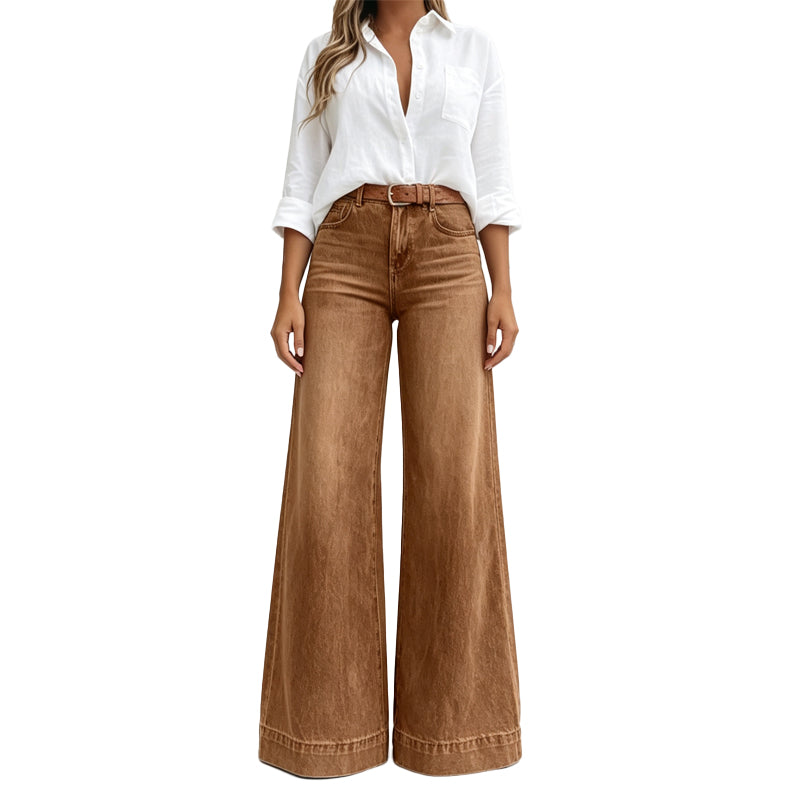 Lucia | Jeans de Pierna Ancha Efecto Estilizador