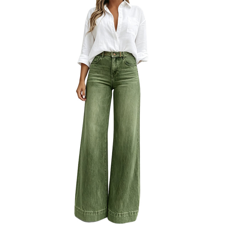 Lucia | Jeans de Pierna Ancha Efecto Estilizador