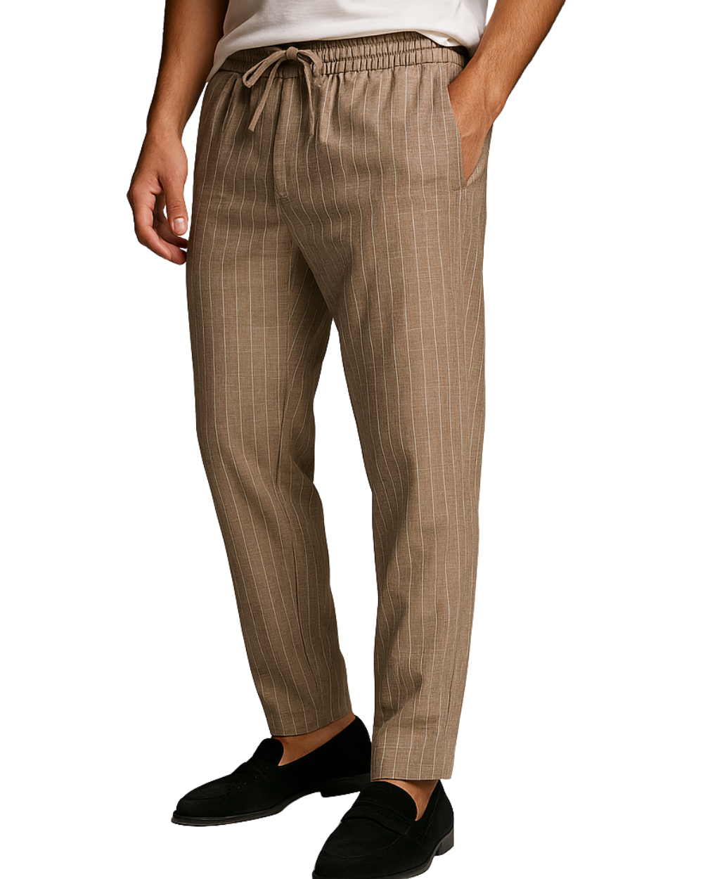 Andrés™ - Pantalón premium beige para looks sofisticados
