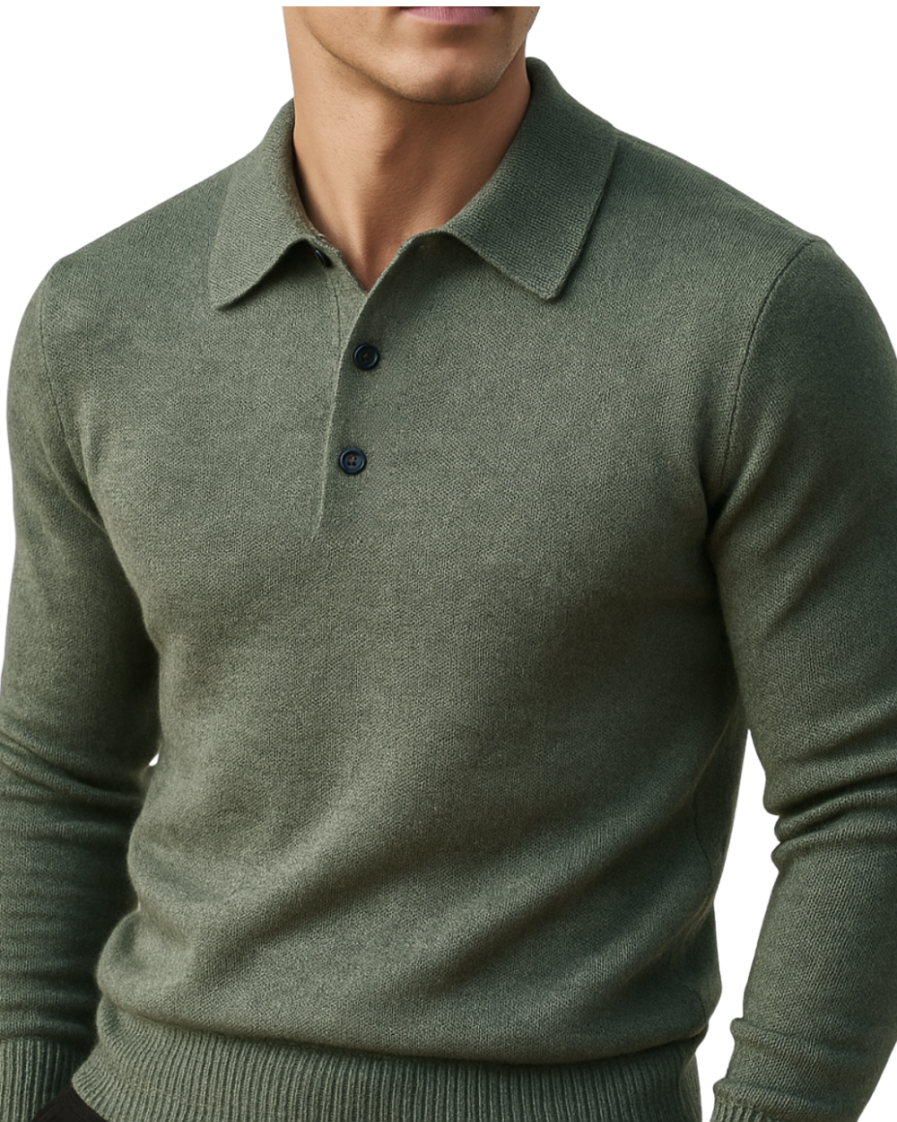 Luca™ - Elegante Polo de Lana