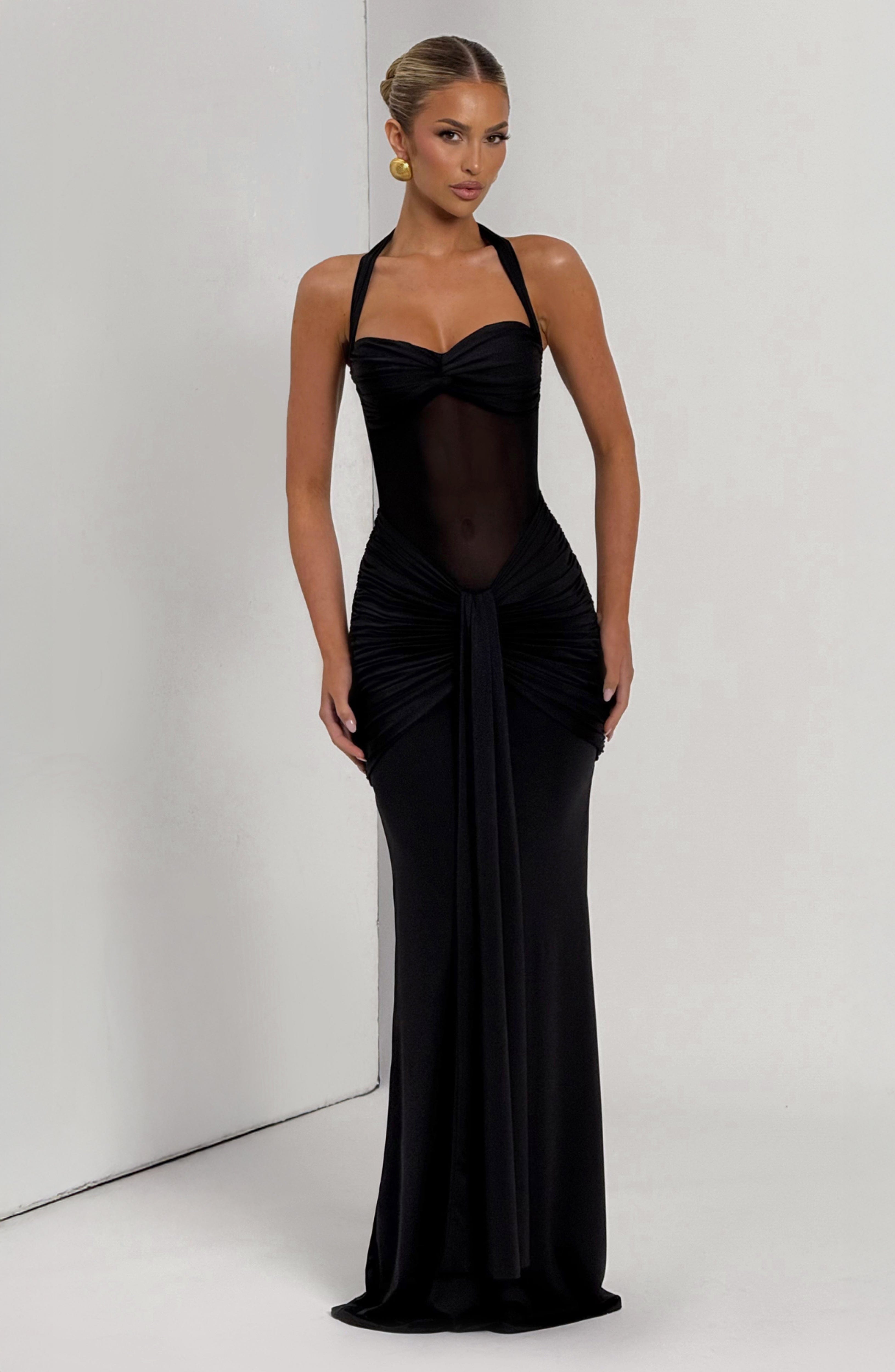 Vestido Yolanda™ | Maxi Drapeado Vixen - Best Seller