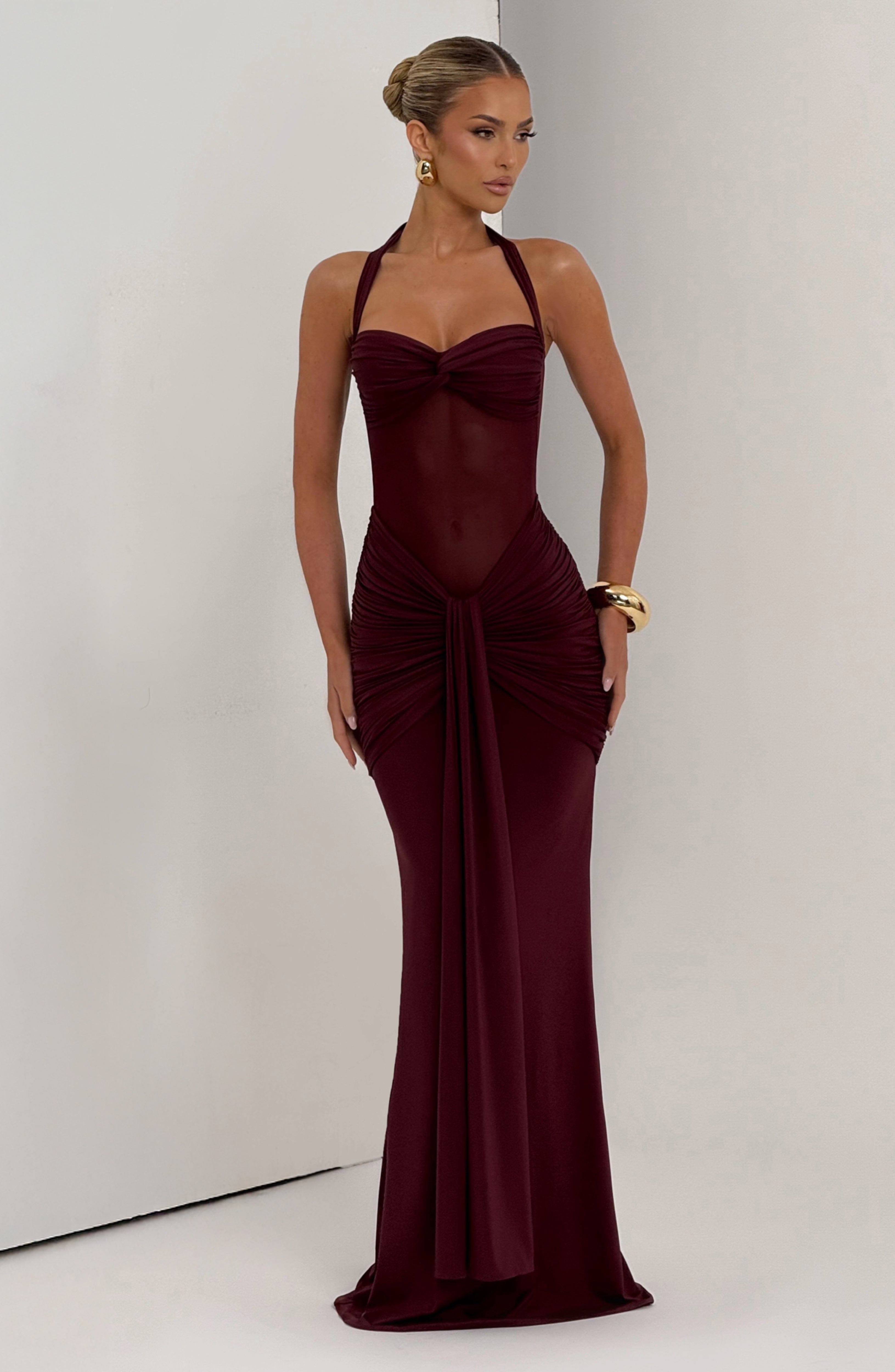 Vestido Yolanda™ | Maxi Drapeado Vixen - Best Seller