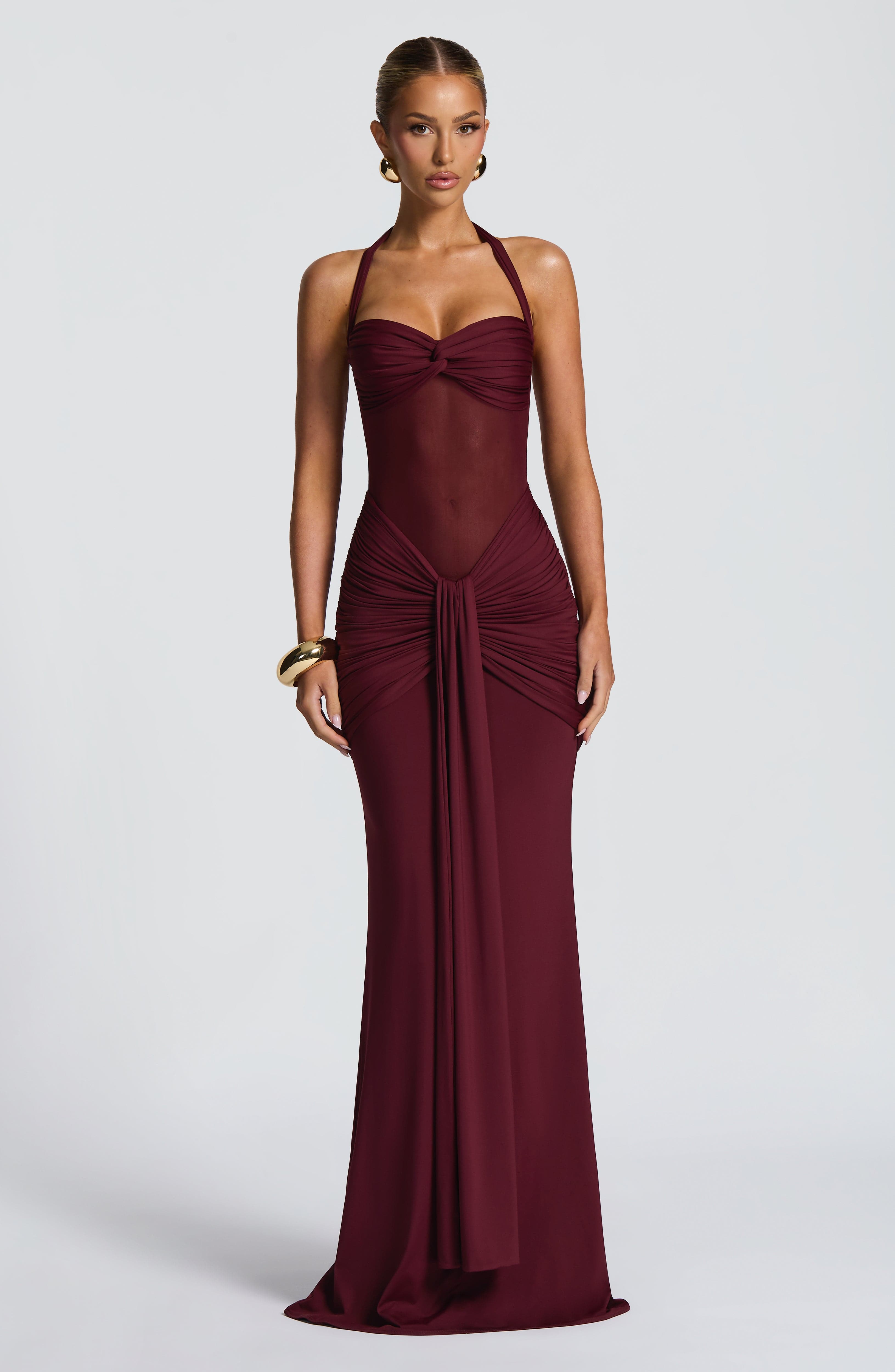 Vestido Yolanda™ | Maxi Drapeado Vixen - Best Seller