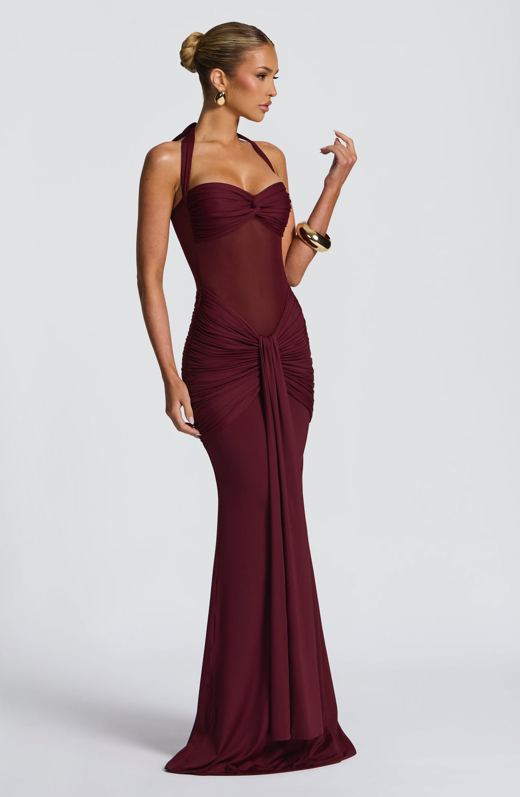 Vestido Yolanda™ | Maxi Drapeado Vixen - Best Seller