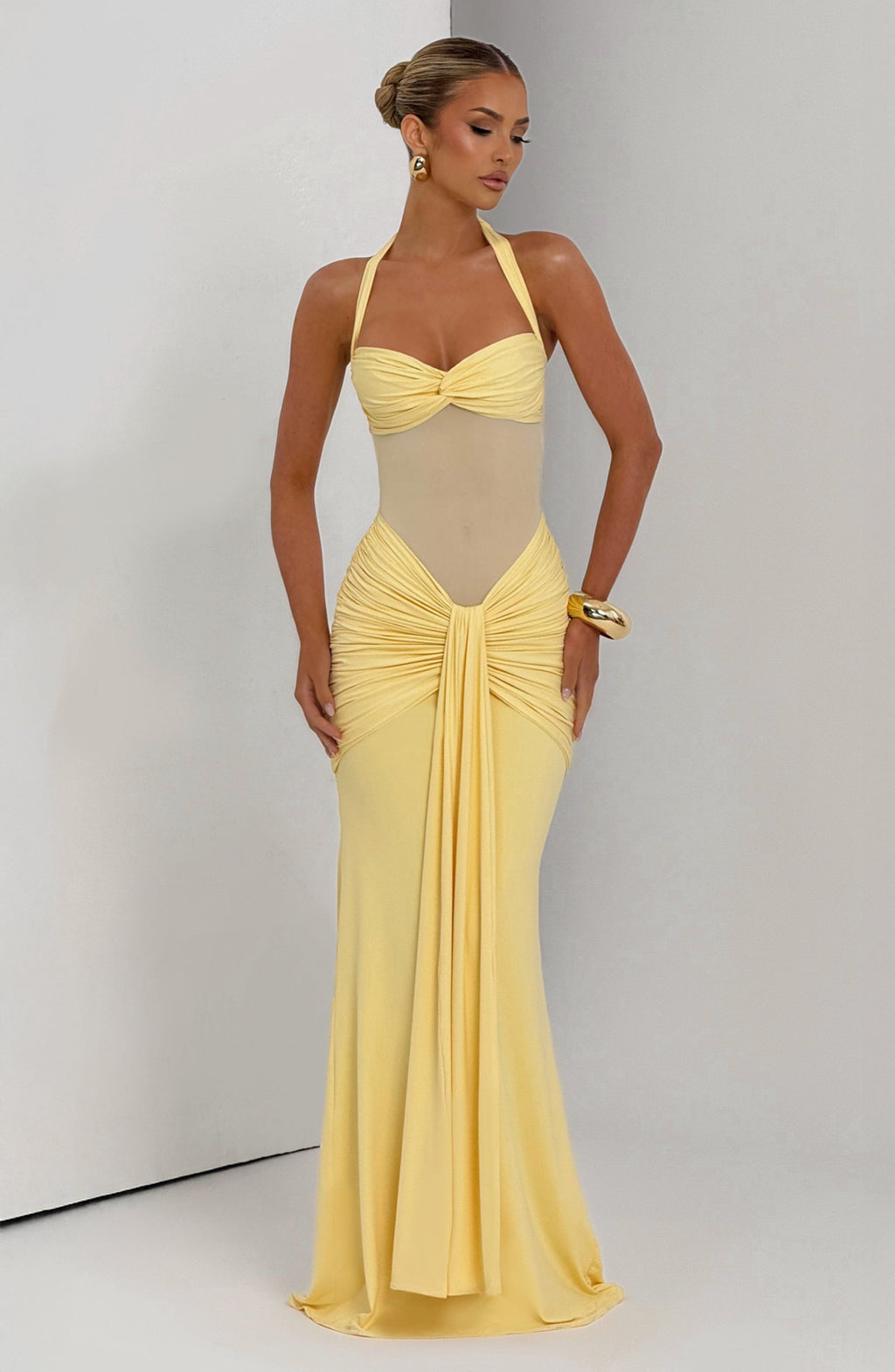 Vestido Yolanda™ | Maxi Drapeado Vixen - Best Seller