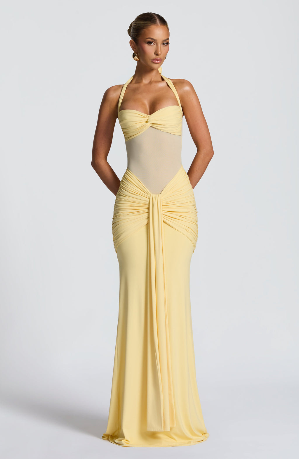 Vestido Yolanda™ | Maxi Drapeado Vixen - Best Seller
