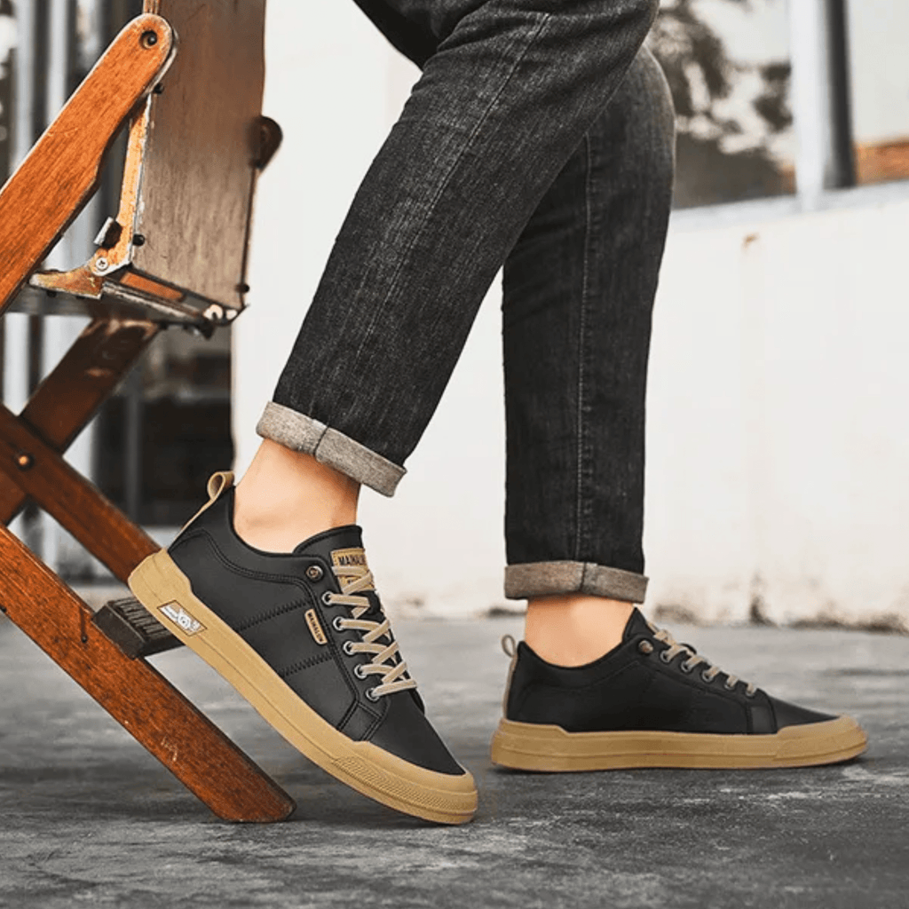 Nordica White™ | Zapatillas de Cuero Clásicas